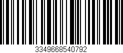 Código de barras (EAN, GTIN, SKU, ISBN): '3349668540792'