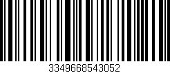 Código de barras (EAN, GTIN, SKU, ISBN): '3349668543052'