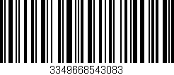 Código de barras (EAN, GTIN, SKU, ISBN): '3349668543083'