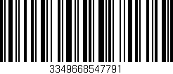 Código de barras (EAN, GTIN, SKU, ISBN): '3349668547791'