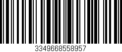 Código de barras (EAN, GTIN, SKU, ISBN): '3349668558957'