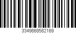 Código de barras (EAN, GTIN, SKU, ISBN): '3349668562169'