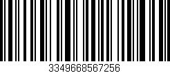 Código de barras (EAN, GTIN, SKU, ISBN): '3349668567256'