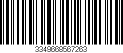 Código de barras (EAN, GTIN, SKU, ISBN): '3349668567263'