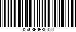 Código de barras (EAN, GTIN, SKU, ISBN): '3349668568338'