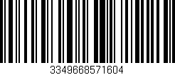 Código de barras (EAN, GTIN, SKU, ISBN): '3349668571604'