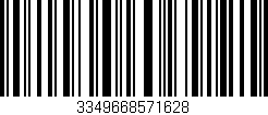 Código de barras (EAN, GTIN, SKU, ISBN): '3349668571628'