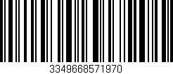 Código de barras (EAN, GTIN, SKU, ISBN): '3349668571970'