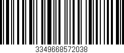 Código de barras (EAN, GTIN, SKU, ISBN): '3349668572038'