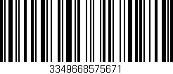 Código de barras (EAN, GTIN, SKU, ISBN): '3349668575671'