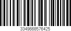Código de barras (EAN, GTIN, SKU, ISBN): '3349668576425'