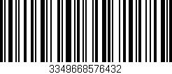 Código de barras (EAN, GTIN, SKU, ISBN): '3349668576432'