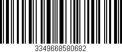 Código de barras (EAN, GTIN, SKU, ISBN): '3349668580682'