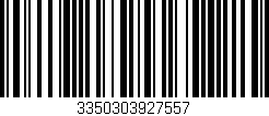 Código de barras (EAN, GTIN, SKU, ISBN): '3350303927557'