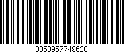 Código de barras (EAN, GTIN, SKU, ISBN): '3350957749628'