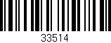 Código de barras (EAN, GTIN, SKU, ISBN): '33514'
