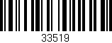 Código de barras (EAN, GTIN, SKU, ISBN): '33519'