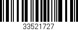 Código de barras (EAN, GTIN, SKU, ISBN): '33521727'