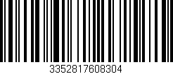Código de barras (EAN, GTIN, SKU, ISBN): '3352817608304'
