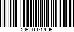 Código de barras (EAN, GTIN, SKU, ISBN): '3352818717005'
