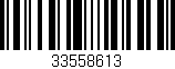 Código de barras (EAN, GTIN, SKU, ISBN): '33558613'