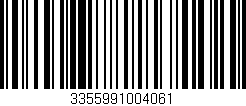 Código de barras (EAN, GTIN, SKU, ISBN): '3355991004061'