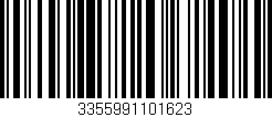 Código de barras (EAN, GTIN, SKU, ISBN): '3355991101623'