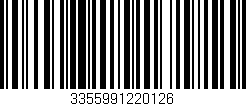 Código de barras (EAN, GTIN, SKU, ISBN): '3355991220126'