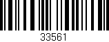Código de barras (EAN, GTIN, SKU, ISBN): '33561'