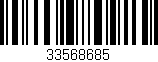 Código de barras (EAN, GTIN, SKU, ISBN): '33568685'