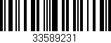 Código de barras (EAN, GTIN, SKU, ISBN): '33589231'