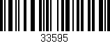 Código de barras (EAN, GTIN, SKU, ISBN): '33595'