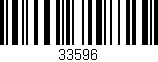 Código de barras (EAN, GTIN, SKU, ISBN): '33596'