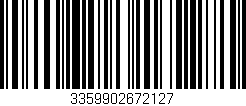 Código de barras (EAN, GTIN, SKU, ISBN): '3359902672127'
