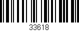Código de barras (EAN, GTIN, SKU, ISBN): '33618'