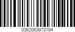 Código de barras (EAN, GTIN, SKU, ISBN): '3362063973194'