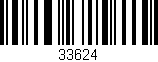 Código de barras (EAN, GTIN, SKU, ISBN): '33624'
