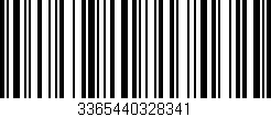 Código de barras (EAN, GTIN, SKU, ISBN): '3365440328341'