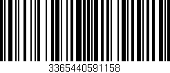 Código de barras (EAN, GTIN, SKU, ISBN): '3365440591158'