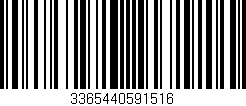 Código de barras (EAN, GTIN, SKU, ISBN): '3365440591516'