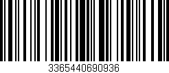 Código de barras (EAN, GTIN, SKU, ISBN): '3365440690936'
