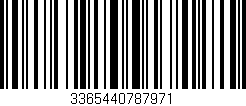 Código de barras (EAN, GTIN, SKU, ISBN): '3365440787971'