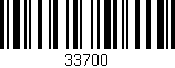 Código de barras (EAN, GTIN, SKU, ISBN): '33700'