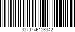 Código de barras (EAN, GTIN, SKU, ISBN): '3370746136842'