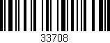 Código de barras (EAN, GTIN, SKU, ISBN): '33708'