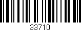 Código de barras (EAN, GTIN, SKU, ISBN): '33710'