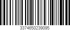 Código de barras (EAN, GTIN, SKU, ISBN): '3374650239095'