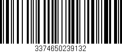 Código de barras (EAN, GTIN, SKU, ISBN): '3374650239132'
