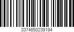 Código de barras (EAN, GTIN, SKU, ISBN): '3374650239194'