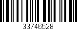 Código de barras (EAN, GTIN, SKU, ISBN): '33746528'
